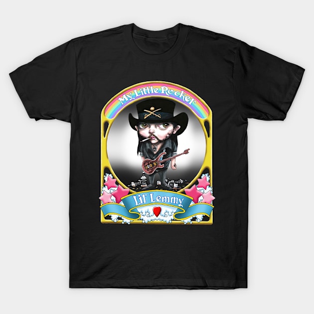 my little rocker - lemmy T-Shirt by Ranch Apunkalips